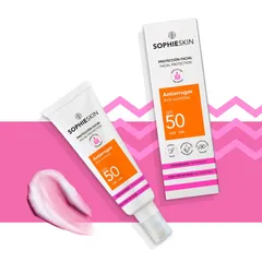 Kem Chống Nắng Sophieskin Anti-wrinkle SPF50 - Bảo Vệ Da Khỏi UVA UVB, Chống Lão Hóa, Dưỡng Ẩm, Dễ Thấm, 50ml