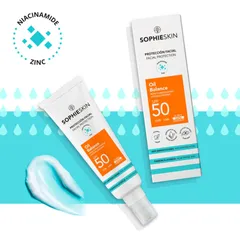 Kem Chống Nắng Sophieskin Oil Balance SPF50 - Bảo Vệ Da Khỏe Mạnh, Kiểm Soát Dầu Nhờn, Kem Thuần Chay Chống Nắng UVA/UVB