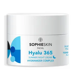 Kem Dưỡng Ẩm Ban Đêm Sophieskin Hyalu 365 Summer Night Cream - Cấp ẩm Chuyên Sâu, Dành Cho Da Dầu và Hỗn Hợp, Thiết Kế Đặc Biệt Mùa Hè
