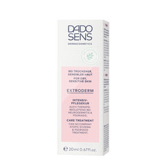 Kem Dưỡng Ẩm Chuyên Sâu Dado Sens Care Treatment Extroderm - Phức Hợp Omega, Vitamin F, Giúp Da Khô Mềm Mại, Thích Hợp Cho Mặt Và Body