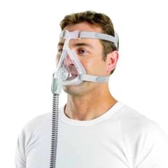 Mặt Nạ Thở Bilevel BiPAP CPAP ResMed Quattro Air - Hỗ Trợ Oxy Cho Người Hô Hấp Yếu, Thiết Kế Siêu Nhẹ, Tiện Lợi