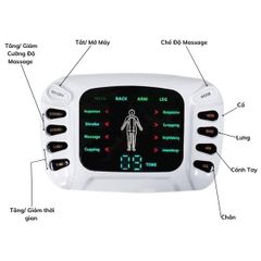 Máy Massage Xung Điện Toàn Thân YTK-309B - 12 Tính Năng Chuyên Nghiệp, Giúp Thư Giãn, Giảm Đau Nhức, Tăng Cường Sức Khỏe