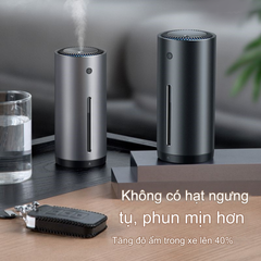 Máy Phun Sương Tạo Ẩm Cho Xe Hơi Baseus - Thiết Bị Cải Thiện Không Khí, Nano Siêu Mịn, Dung Tích 300ml, Đa Chế Độ Sử Dụng