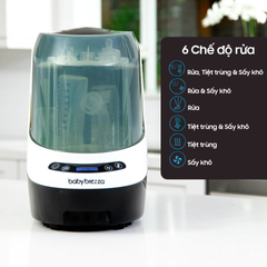 Máy Rửa Bình Sữa Tiệt Trùng Sấy Khô Baby Brezza Bottle Washer Pro - 6 Chế Độ Hoạt Động, Tiện Lợi Cho Mẹ, Tối Ưu Hóa Vệ Sinh Bình Sữa