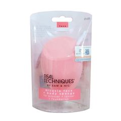 Mút Tán Nền Real Techniques Miracle Face Body Sponge - Mút Trang Điểm Cao Cấp, Che Phủ Tự Nhiên và Dễ Sử Dụng