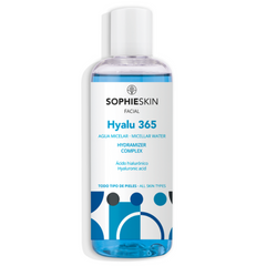 Nước tẩy trang thuần chay Sophieskin Hyalu 365 Agua Micellar 250ml - Làm sạch sâu, cấp ẩm và dịu nhẹ cho mọi loại da, kể cả da nhạy cảm