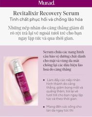 Serum Phục Hồi Da Murad Hydration Revitalixir Recovery 40ml - Hỗ Trợ Dưỡng Da, Phục Hồi, Tăng Cường Độ Ẩm Cho Da Nhạy Cảm