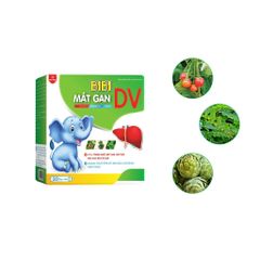 Siro Bibi Mát Gan Hỗ Trợ Thanh Nhiệt Giải Độc - Chiết Xuất Thảo Mộc Quý, Cải Thiện Nóng Trong, Bảo Vệ Gan