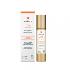 Sữa Dưỡng Ẩm Da Dầu Sesderma C-Vit Radiance Glowing Fluid 50ml - Tăng Cường Vitamin C, Cấp Ẩm Sâu, Làm Sáng Da, Chống Oxy Hóa