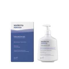 Sữa Rửa Mặt Cấp Ẩm Sesderma Hidraven Foamy 300ml - Tạo Bọt Không Xà Phòng, Dành Cho Da Nhạy Cảm, Làm Sạch Dịu Nhẹ