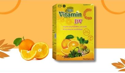 Thạch Bibi Vitamin C DV - Hỗ trợ tăng đề kháng, bổ sung Vitamin C hương vị trái cây thơm ngon, dễ sử dụng cho mọi lứa tuổi