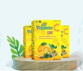 Thạch Bibi Vitamin C DV - Hỗ trợ tăng đề kháng, bổ sung Vitamin C hương vị trái cây thơm ngon, dễ sử dụng cho mọi lứa tuổi