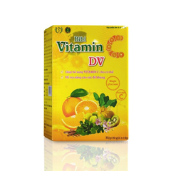 Thạch Bibi Vitamin C DV - Hỗ trợ tăng đề kháng, bổ sung Vitamin C hương vị trái cây thơm ngon, dễ sử dụng cho mọi lứa tuổi