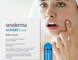 Thanh Lăn Giảm Mụn Sesderma Acnises Young - Hỗ Trợ Điều Tiết Nhờn, Làm Mịn Da, Với Axit Salicylic và Dầu Cây Trà 4ml