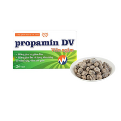 Viên ngậm Propamin DV Dược Vương - Hỗ trợ giảm ho, dịu họng cho trẻ và người lớn, vị thơm ngọt, 24 viên/hộp