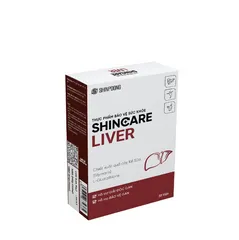 Viên uống bổ gan Shinpoong Shincare Liver - Hỗ trợ chức năng gan từ cây kế sữa, 30 viên cho người lớn 18+