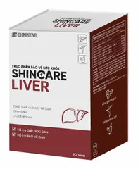 Viên uống bổ gan Shinpoong Shincare Liver - Hỗ trợ chức năng gan từ cây kế sữa, 30 viên cho người lớn 18+