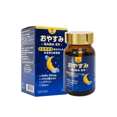Viên uống hỗ trợ giấc ngủ Gaba Ex Wakenko - Giúp dễ ngủ, giảm stress, mang đến giấc ngủ sâu và ngon tự nhiên, cho người trưởng thành trên 18 tuổi.