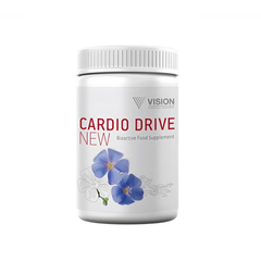 Viên Uống Hỗ Trợ Sức Khỏe Tim Mạch Vision Cardio Drive New - Bổ Sung DHA, EPA, Coenzyme Q10, Vitamin - Hỗ Trợ Người Trưởng Thành, Giảm Căng Thẳng