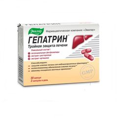 Viên uống thải độc gan Gepatrin Evalar của Nga - Tăng cường bảo vệ và phục hồi gan tự nhiên, bổ sung dưỡng chất cho sức khỏe.