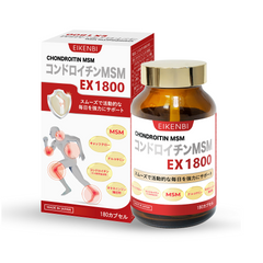 Viên Uống Hỗ Trợ Xương Khớp MSM EX1800 Eikenbi - Giảm Đau, Tăng Linh Hoạt, Bồi Bổ Cho Người Cao Tuổi, Hộp 180 Viên