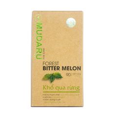 Viên uống khổ qua rừng Mudaru - Hỗ trợ tiểu đường và ổn định đường huyết - 90 viên chiết xuất tự nhiên, thanh lọc sức khỏe
