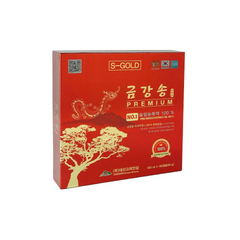 Viên Uống Tinh Dầu Thông Đỏ Daesan S-Gold Premium 180 Viên - Tăng Cường Sức Khỏe, Hỗ Trợ Gan và Giấc Ngủ Tốt Hơn