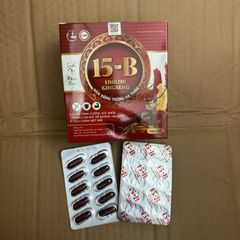 Viên Vitamin B15 Linhzhi Gingseng Nấm Đông Trùng Hạ Thảo Vinaphar - Hỗ Trợ Sức Khỏe, Phục Hồi Năng Lượng, 100 Viên
