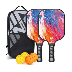 Bộ 2 Vợt Pickleball Vinguir Kèm Túi và 4 Bóng - Chất Liệu Cao Cấp, Dành Cho Người Mới Bắt Đầu và Chơi Chủ Động