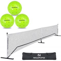 Bộ Lưới Pickleball Niupipo Di Động Tiêu Chuẩn Thi Đấu - Siêu Bền, Dễ Dàng Lắp Ráp, Phù Hợp Trong Nhà Và Ngoài Trời