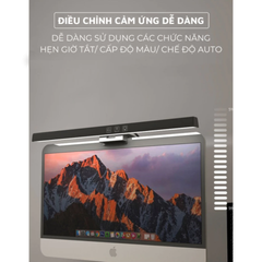 Đèn Treo Màn Hình Bảo Vệ Mắt TB30 - Đèn LED 3 Chế Độ Ánh Sáng Tăng Cường Sự Tập Trung và Bảo Vệ Thị Lực Cho Làm Việc Văn Phòng, Game Thủ