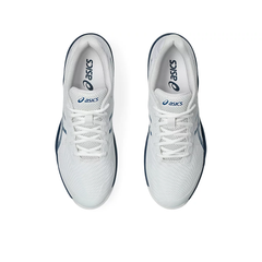 Giày Pickleball Nam Asics Gel-Game 9 - Giày Tennis Chạy Nhẹ Chất Liệu êm ái, Công Nghệ GEL® Hấp Thụ Lực - Màu Trắng/Vintage Indigo