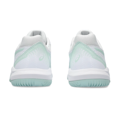 Giày Tennis Nữ Asics Gel-Dedicate 8 Wide - Giày Pickleball Đấu Trường Thể Thao Màu Trắng/Xanh Mint, Thoáng Khí và Bền Bỉ