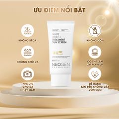 Kem Chống Nắng Neogen Dermalogy White Truffle Treatment SPF50+ PA++++ - Bảo Vệ Da Nhạy Cảm, Nâng Tông Trắng Hồng Tự Nhiên, Hiệu Ứng Căng Mịn