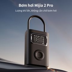 Máy Bơm Hơi Lốp Xiaomi Youpin Mijia 2 Pro - Đèn LED, Bơm Nhanh, Tự Động Ngắt Áp Suất, Dụng Cụ Thiết Yếu Cho Ô Tô, Xe Đạp, Bóng Đá