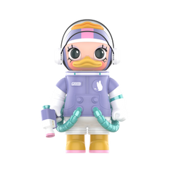 Mô hình Pop Mart Mega Space Molly 1000% Daisy Duck - Figurine của Disney, Trang trí nhà cửa độc đáo, Quà tặng cho người hâm mộ
