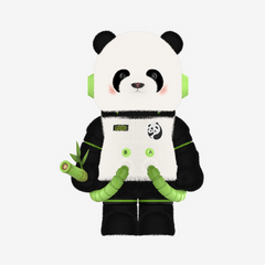 Mô hình Pop Mart Mega Space Molly 400% Panda - Figurine Gấu Trúc Đáng Yêu Cho Người Sưu Tầm và Trang Trí Nhà Ở