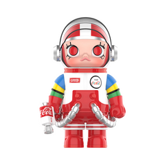 Mô Hình Pop Mart Mega Space Molly 400% Team Coca-Cola - Figurine Phi Hành Gia Độc Đáo Chất Liệu PVC/ABS/Gifts Cho Người Hâm Mộ