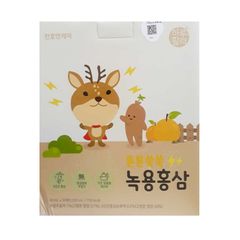 Nước Hồng Sâm Lộc Nhung Trẻ Em Chunho Ncare - Hỗ Trợ Tiêu Hóa, Tăng Đề Kháng, Phát Triển Chiều Cao, Dinh Dưỡng Cho Bé (Hộp 30 Gói)