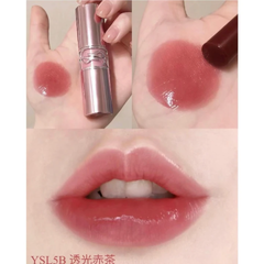 Son Dưỡng YSL Loveshine Candy Glow 5B Nude Crush Màu Đỏ Đất - Chất Dưỡng Ẩm Tuyệt Vời, Thời Thượng, Đẳng Cấp Pháp