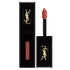 Son kem YSL Rouge Pur Couture Vinyl Cream Lip Stain màu 440 Rose Player - Đỏ Hồng Sang Trọng, Giữ Màu Lên Đến 10 Giờ, Chất Son Mịn Màng