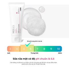 Sữa Rửa Mặt Neogen Dermalogy A-clear 150ml - Gel Tạo Bọt Chống Mụn, Giảm Dầu Nhờn Cho Da Dầu Mụn, Thành Phần AHA-BHA-PHA 100% An Toàn