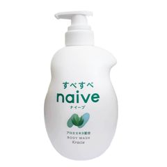 Sữa Tắm Naive Kracie Nhật Bản 530ml - Chiết Xuất Từ Thiên Nhiên, Dưỡng Ẩm Da Nhẹ Nhàng, Phù Hợp Với Mọi Loại Da