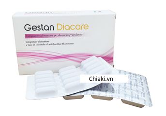Viên Uống Gestan Diacare Hỗ Trợ Phòng Tiểu Đường Thai Kỳ - 30 Viên, Dành Cho Phụ Nữ Mang Thai, Giảm Kháng Insulin
