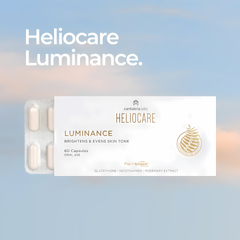 Viên uống HelioCare Luminance - Hỗ trợ sáng da, đồng màu da & giảm vết thâm với chiết xuất tự nhiên - 60 viên mẫu mới