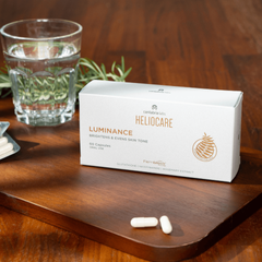 Viên uống HelioCare Luminance - Hỗ trợ sáng da, đồng màu da & giảm vết thâm với chiết xuất tự nhiên - 60 viên mẫu mới