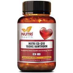 Viên uống hỗ trợ tim mạch Nutri Co-Q10 160mg - Tăng cường sức khỏe tim và năng lượng cho cơ thể, bổ sung vitamin B1, B6, B12.