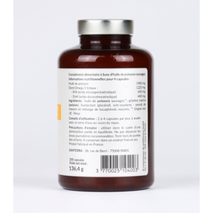 Viên Uống Santerra Omega 3 Premium 200 Viên - Bổ Sung Omega 3 Dinh Dưỡng Cho Tim Mạch, Não, Mắt, Tăng Cường Thị Lực