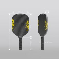Vợt Pickleball Beesoul T700 Integrated - Chất Liệu Carbon Bền Nhẹ, Hiệu Suất Tối Ưu Cho Người Chơi Pickleball