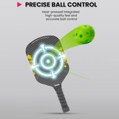 Vợt Pickleball Beesoul T700 Integrated - Chất Liệu Carbon Bền Nhẹ, Hiệu Suất Tối Ưu Cho Người Chơi Pickleball